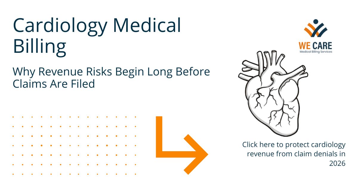 Cardiology medical billing challenges in 2026 causing claim denials and revenue loss
